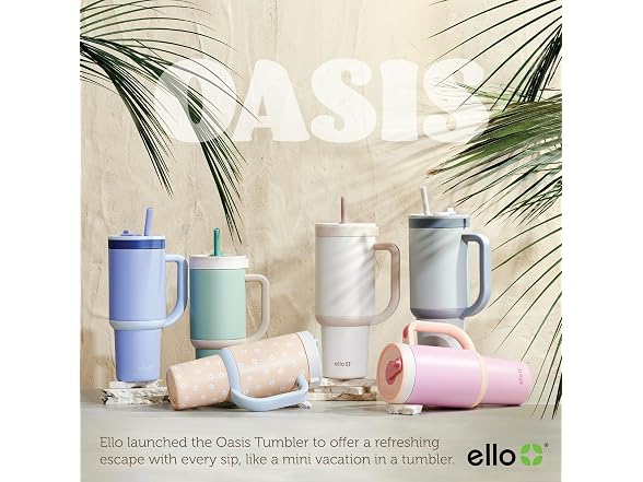 Ello Oasis 40oz Insulated Tumbler