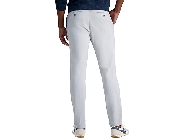 Haggar Men Life Khaki™ Slim Flat Front Flex Pant