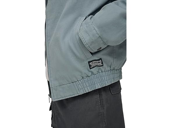 Levis Mens Cotton Canvas Harrington Jacket
