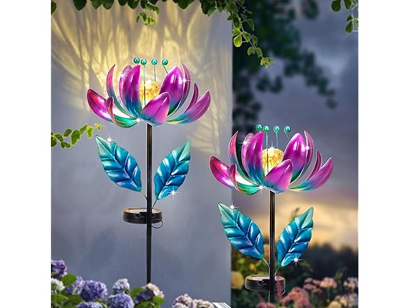 SUCUY Solar Spinners Light