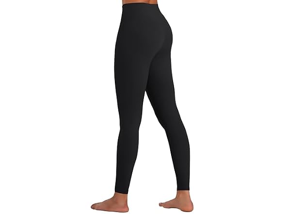 Sunzel Womens Leggings 25in L Black
