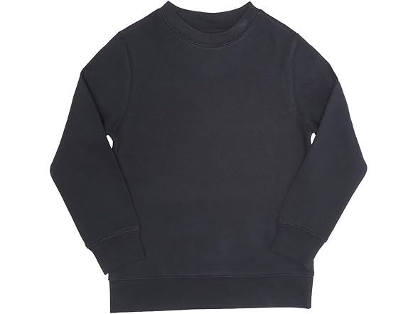 EVERYDAY KIDS Boys-Fleece Black Crew
