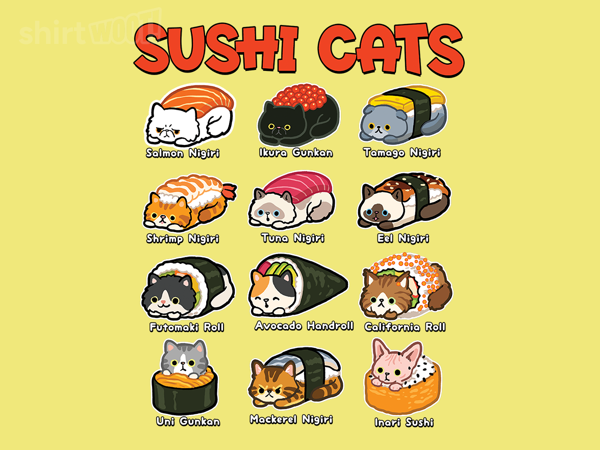 Types of Sushi Cats - Gallery 4
