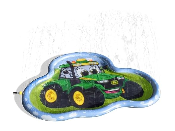 John Deere 3 in 1 Splash Pad Play Sprinkler