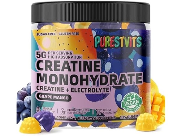 PURESTVITS Creatine Monohydrate Gummies