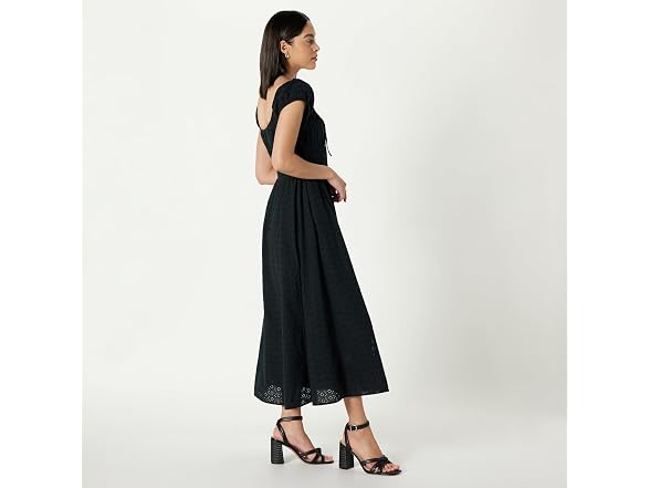 The Drop Women's Renalda Woven Chunky Heel Sandal