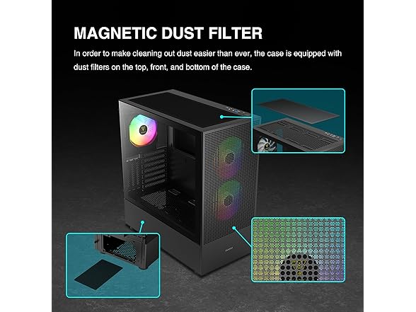 Gamdias E-ATX Mid Tower PC Case