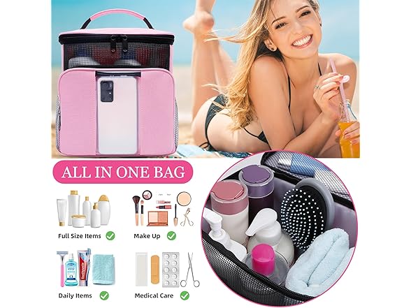 NOBLIGOAL Large Travel Toiletry Bag