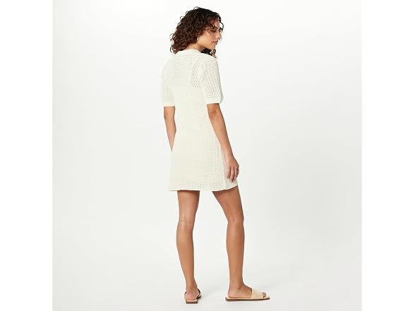 The Drop Women (2X) Melia Dress Whisper White