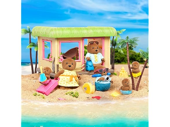 Li'l Woodzeez Animal Figurines Toy Dogs