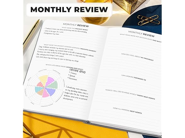 Premium Weekly & Monthly Planner