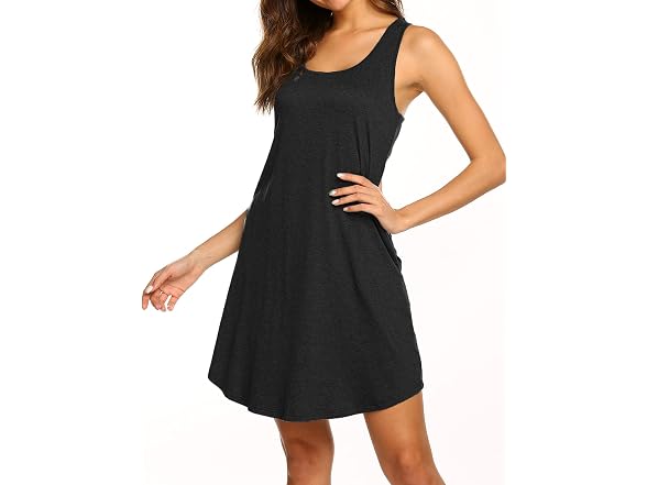LuckyMore Women (L) Racerback Summer Dresses Dress