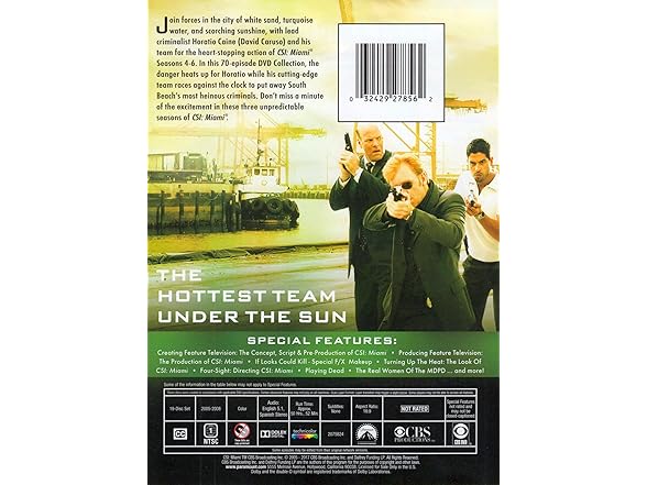 Bocianelli CSI: Miami (Seasons 4-6)