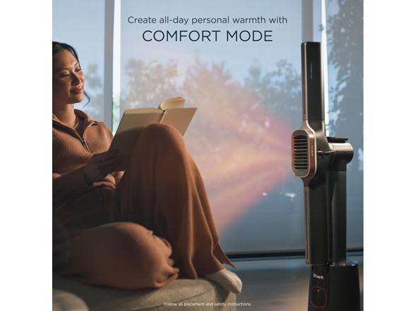 SHARK TH202_S&D TurboBlade Tower Fan+Heat