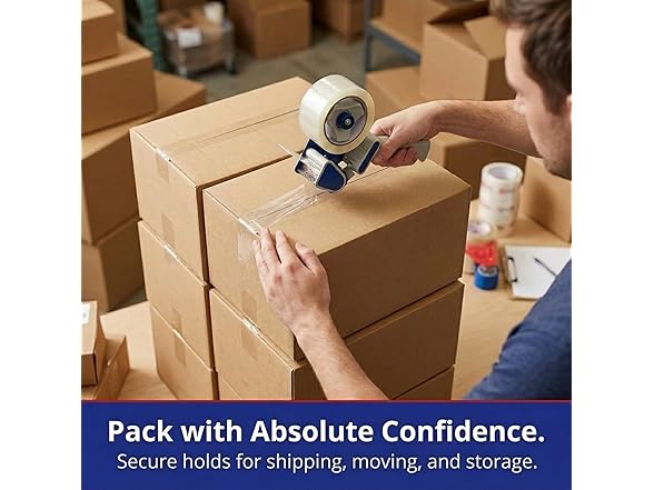 Tape Logic Packing Tape (1-Roll), 2" x 55yd