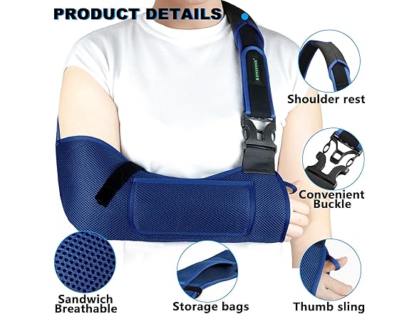 KONSEDIK Arm Shoulder Sling