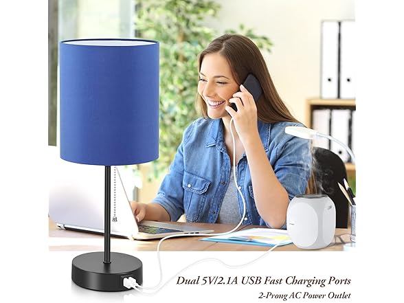 Bosceos Table Lamps Set of 2