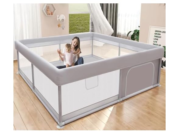 Baby Playpen 50x50 Inch, Play Pens