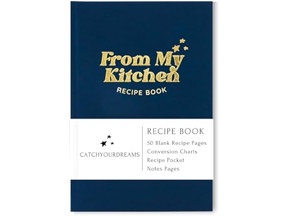 CATCHYOURDREAMS Blank Recipe Book