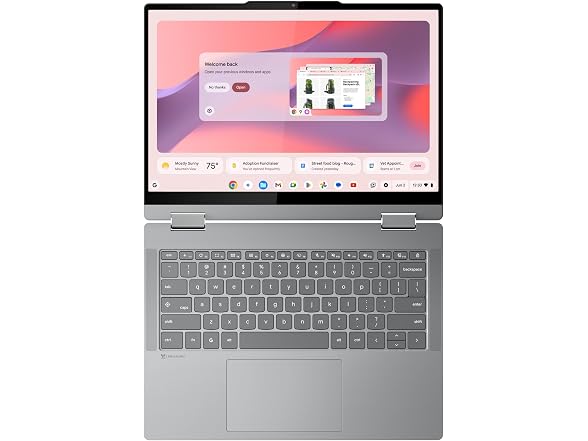 Lenovo Chromebook 2-in-1 14" Lightweight Laptop