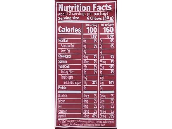 Honey Stinger Energy Chews, Pomegranate Passionfruit