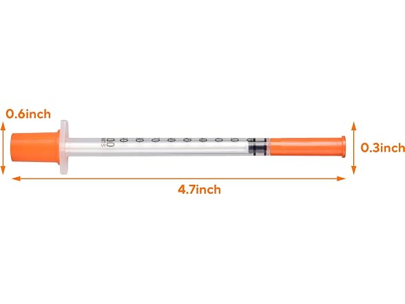 JIUPULL 30PACK U-100 Syringes