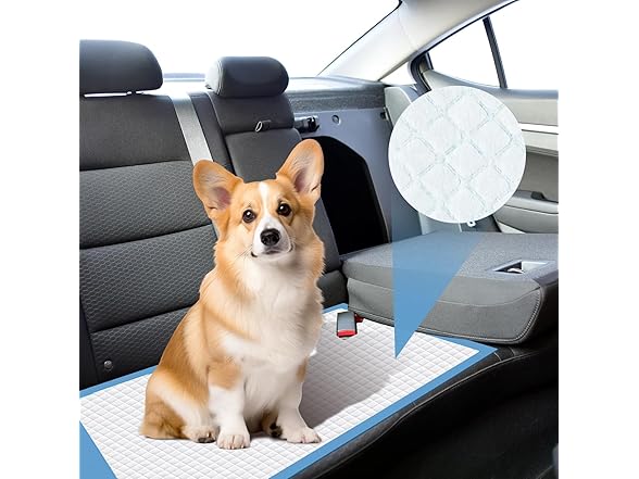 GoofyPet Dog and Puppy Pee Pads, 6-Layer Leak-Proof