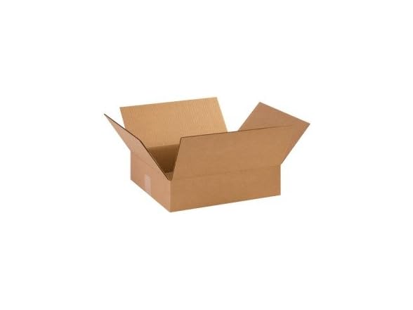 14 3/8 x 12 1/2 x 3 1/2" Flat Corrugated Boxes