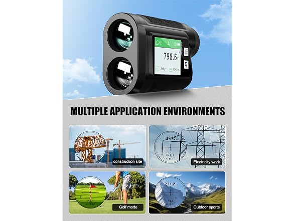 BIRDIEPULSE 1650YD Golf Rangefinder