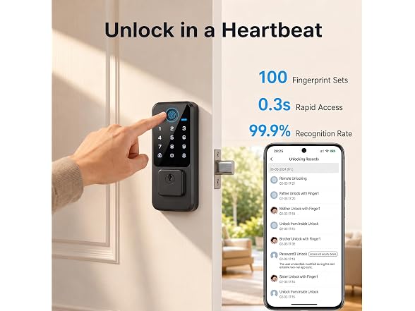 RUIKANG POWER WiFi Smart Door Lock - Gallery 3