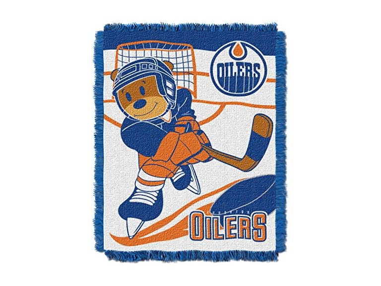 NHL Edmonton Oilers Baby Throw Blanket - Gallery 2