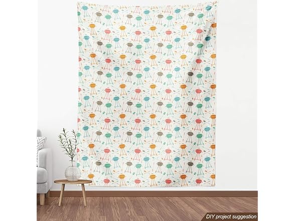 Ambesonne BBQ Fabric by The Yard
