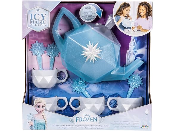 Disney Frozen Elsa Beautiful Ice-Inspired Tea Set