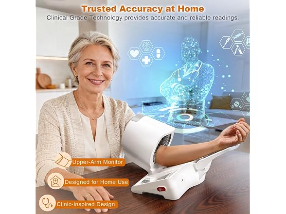 52HZ Upper Arm Blood Pressure Monitor