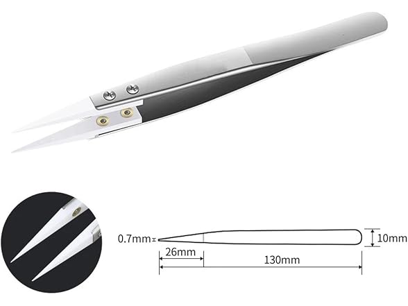 CZXYZKX AAP-Auto-125 Stainless Steel Tweezers