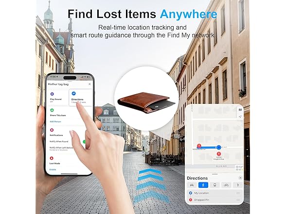 BowenBo Wallet Air Tracker Tag