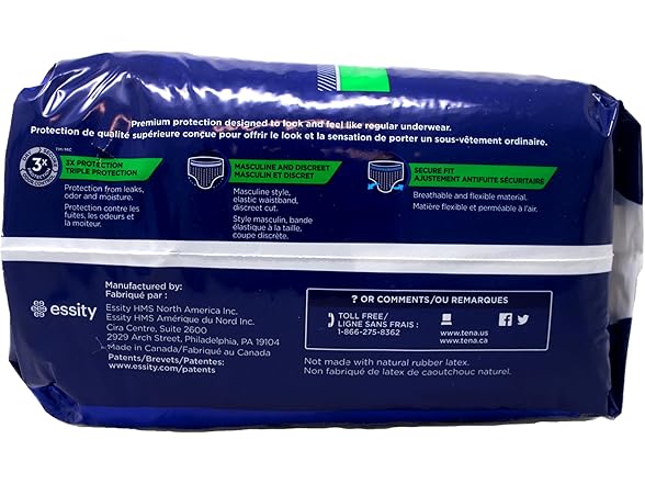 TENA Men Absorbent Underwear 14ct