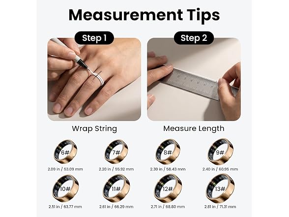PAXAM Smart Ring Health & Fitness