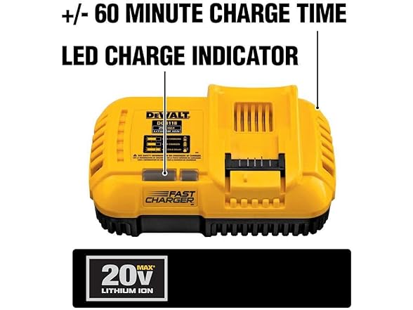 DEWALT DCB118 20V MAX/FLEXVOLT Lithium-Ion Battery Charger