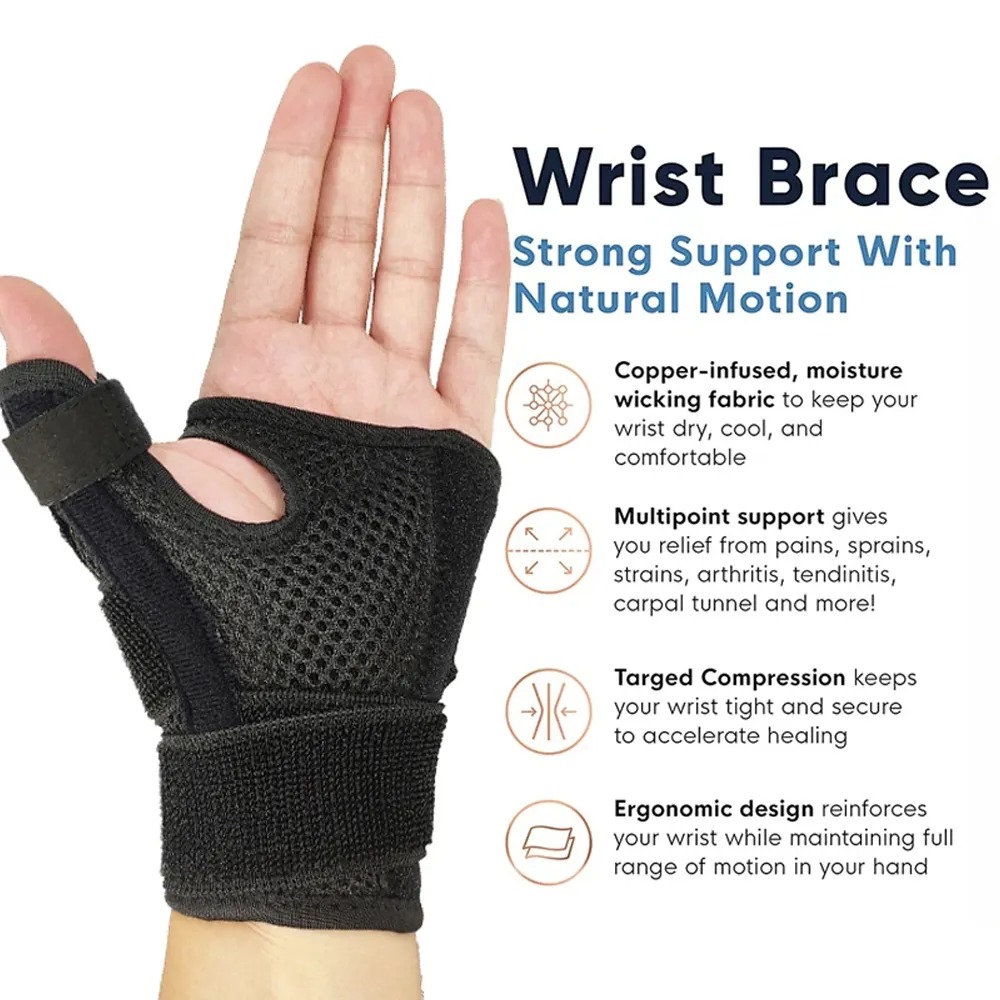 Thumb Wrist Support Brace - Gallery 8
