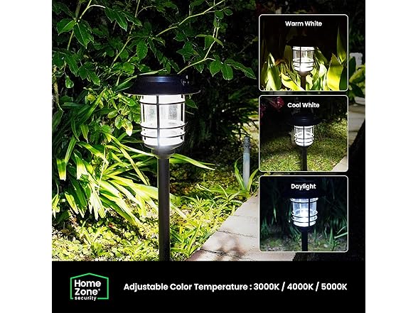 Solar LED Path Lights 4pk 300LM