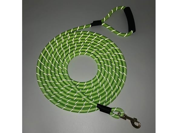 Shorven Nylon Strong Dog Rope Lead Reflective