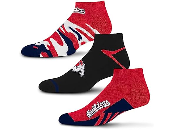 Fresno St Camo Boom 3pk Ankle Lg