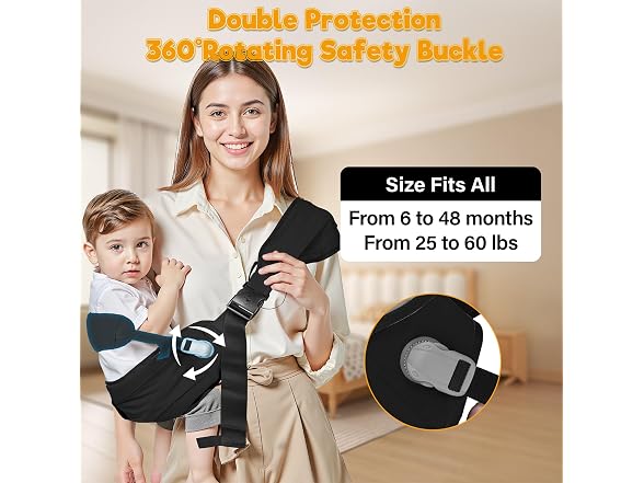 Oblitor Adjustable Baby Sling Carrier