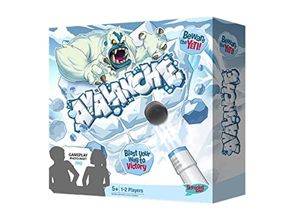 Skyrocket Games Avalanche Family Board Game