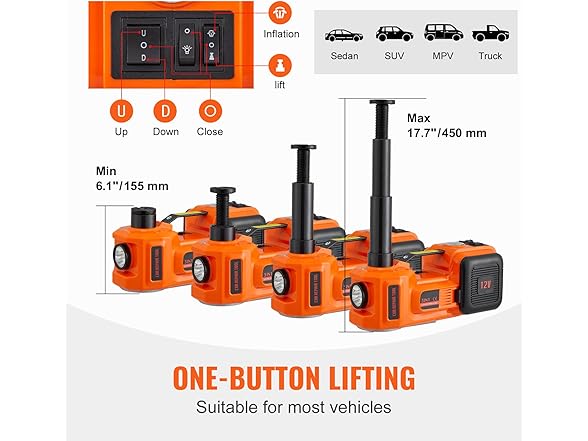 VEVOR Electric Car Jack