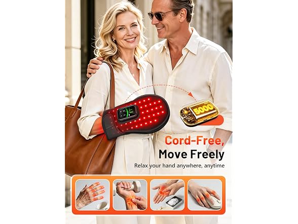 Red Light Therapy Glove for Hands