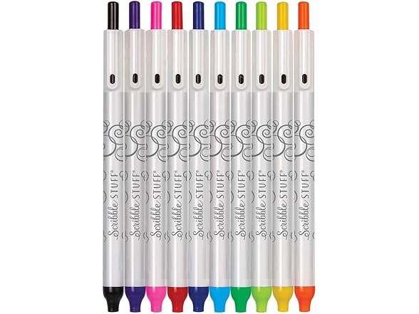 RoseArt Scribble Stuff Retractable Felt Brights