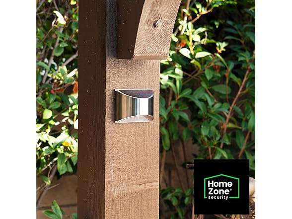 Home Zone Security Solar Wall Lights