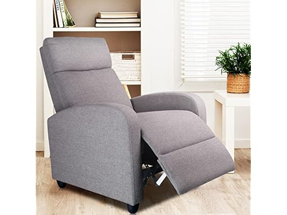 SMUG Fabric Home Theater Seating with Lumbar Support